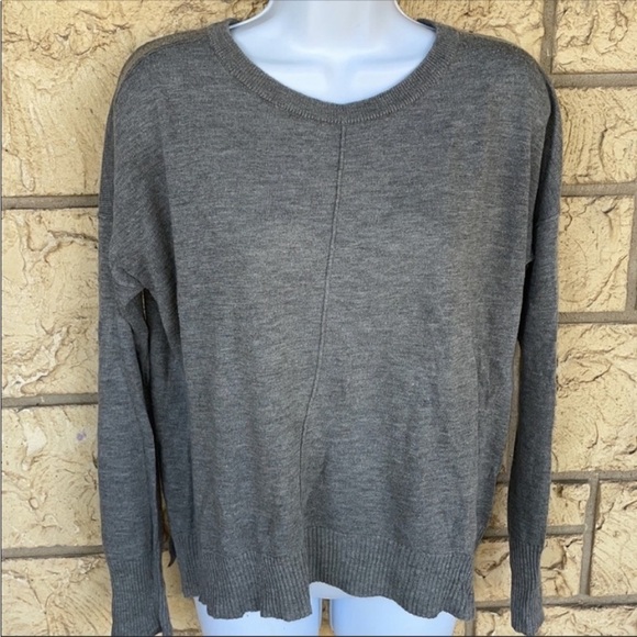 Forever 21 Gray Comfy Cozy Sweater Tin Size Small Oversized Fit Size Small - Picture 7 of 11